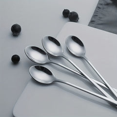 Long Handle Spoon Coffee Stirrers Ice Tea Spoon 18 10 Stainless Steel