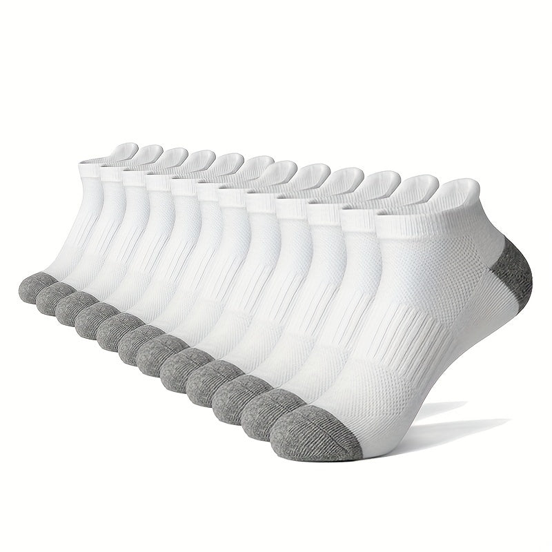 6 Pairs Comfy Breathable Short Sports Running Socks Women's Stockings