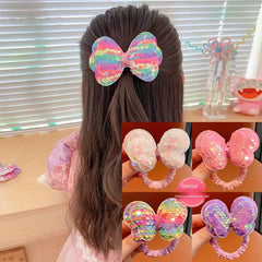 Colourful Sequin Butterfly Hair Bands for Girls