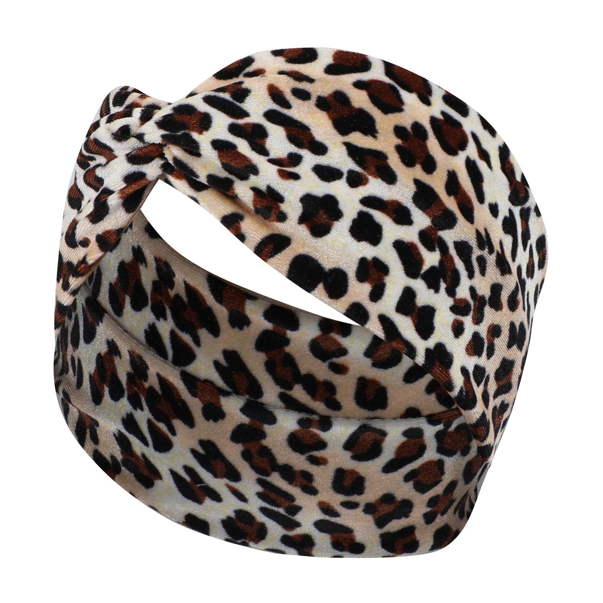 Leopard Print Headbands For Women Workout Yoga Sports Hair Band
