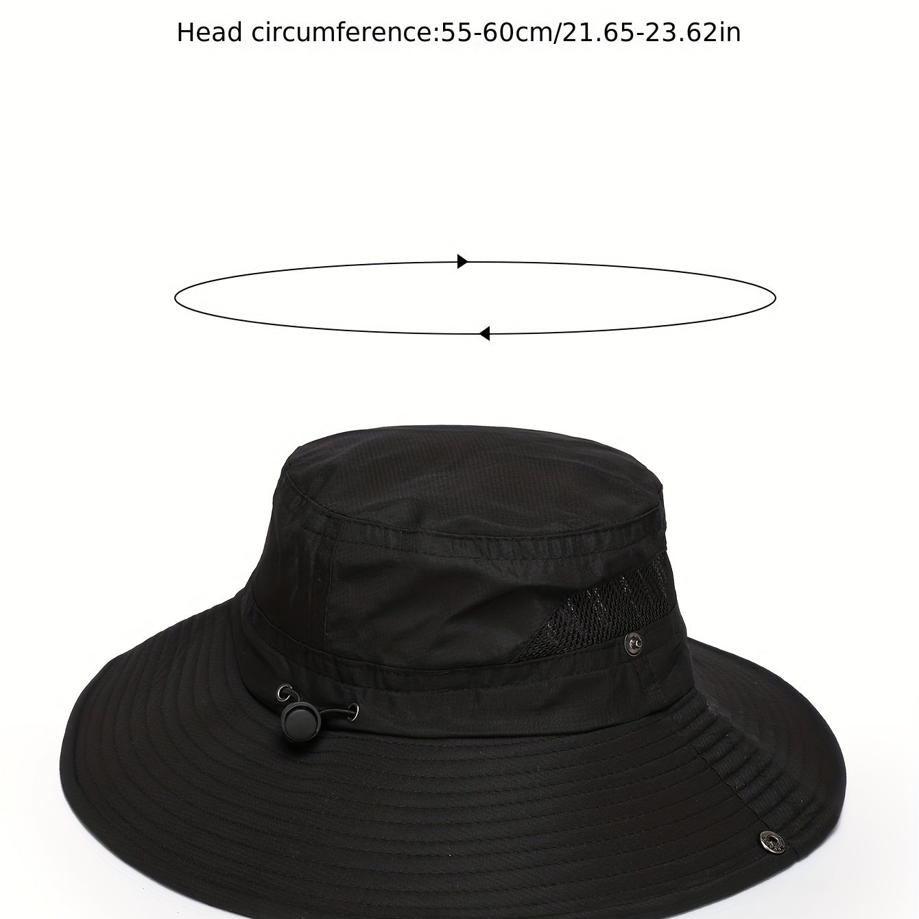 Summer Mesh Fisherman's Hat Sun Protection Foldable Outdoor Fishing