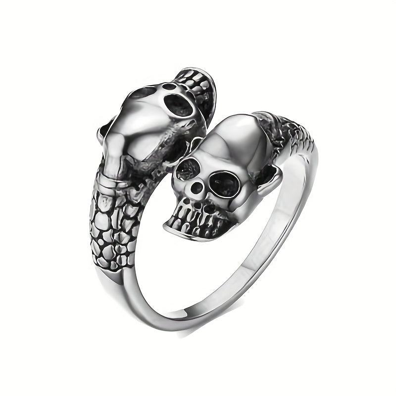 Skull Cast Ring Stainless Steel Men's Jewelry