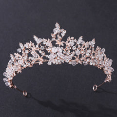 Bridal Rhinestone Princess Tiara Prom Queen Crown