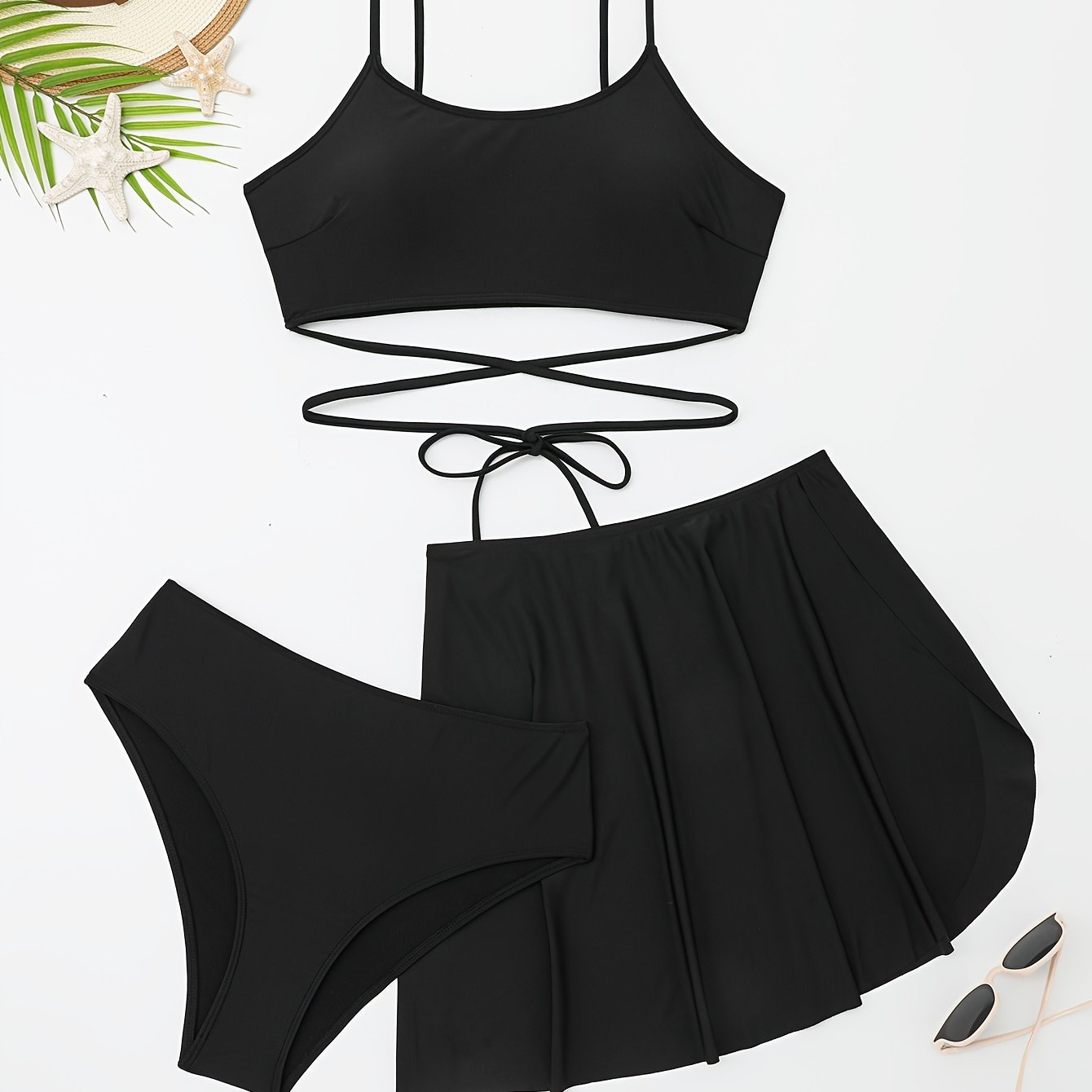  Sexy Bikini Set Three Piece Swimsuit