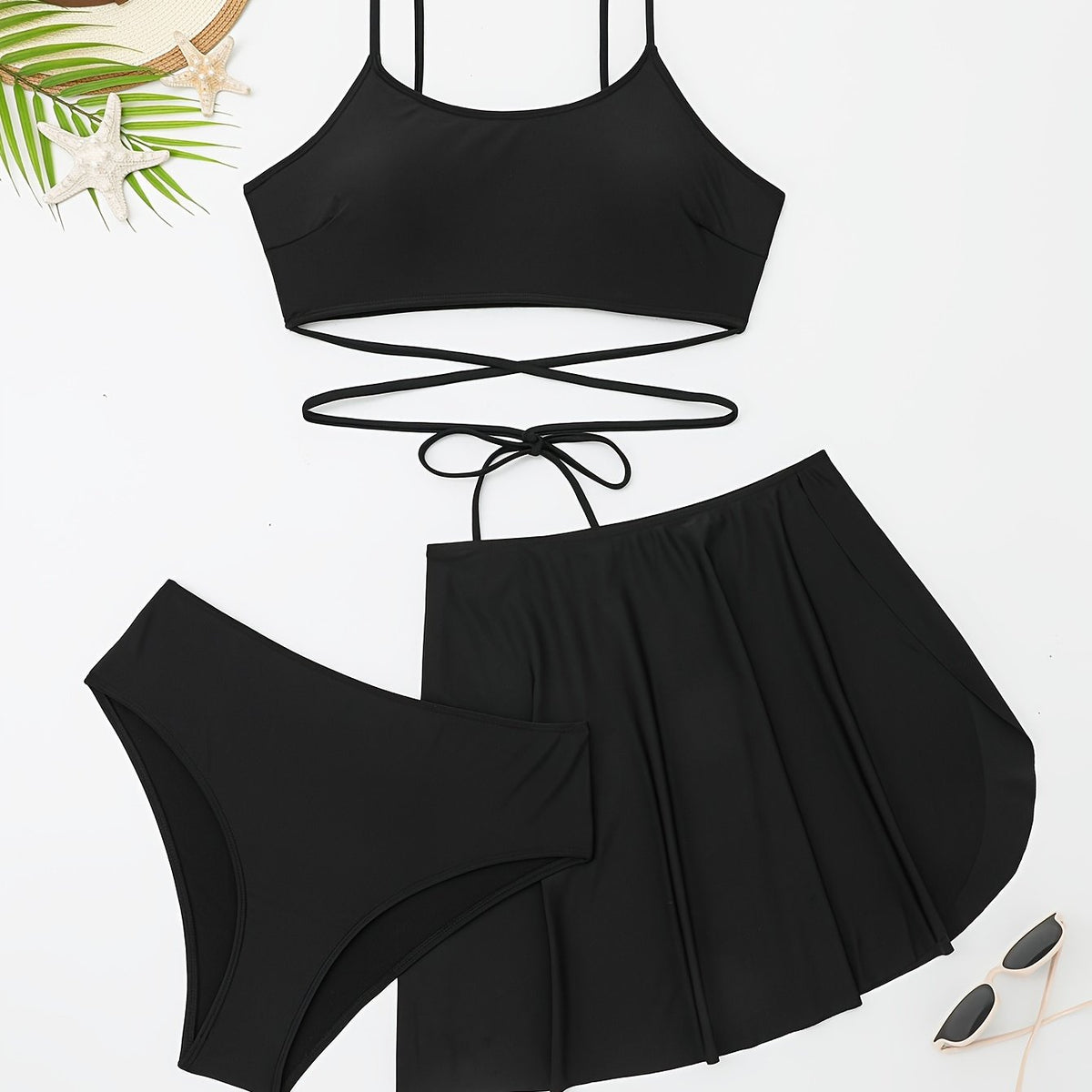  Sexy Bikini Set Three Piece Swimsuit