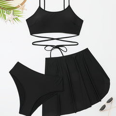  Sexy Bikini Set Three Piece Swimsuit