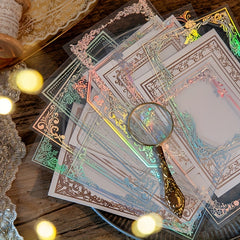 10pcs Scrapbooking Stamping Stickers DIY Decorative Backing Paper