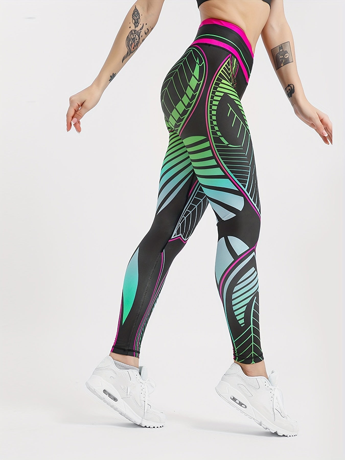 High Waist Yoga Leggings Women's Workout Pants