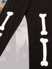 Halloween Little Kids Long Sleeve T shirt Trousers Set