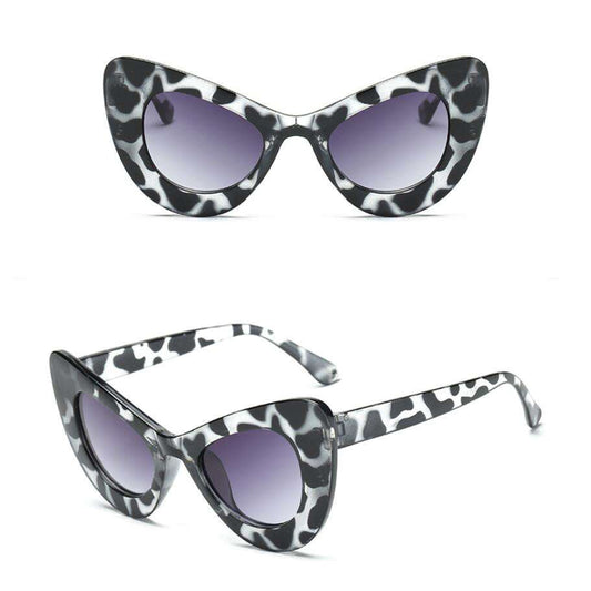 Y2K Cat Eye Sunglasses Gradient Lens UV400