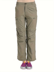 Women's Detachable Cargo Pants Quick Dry for Hiking