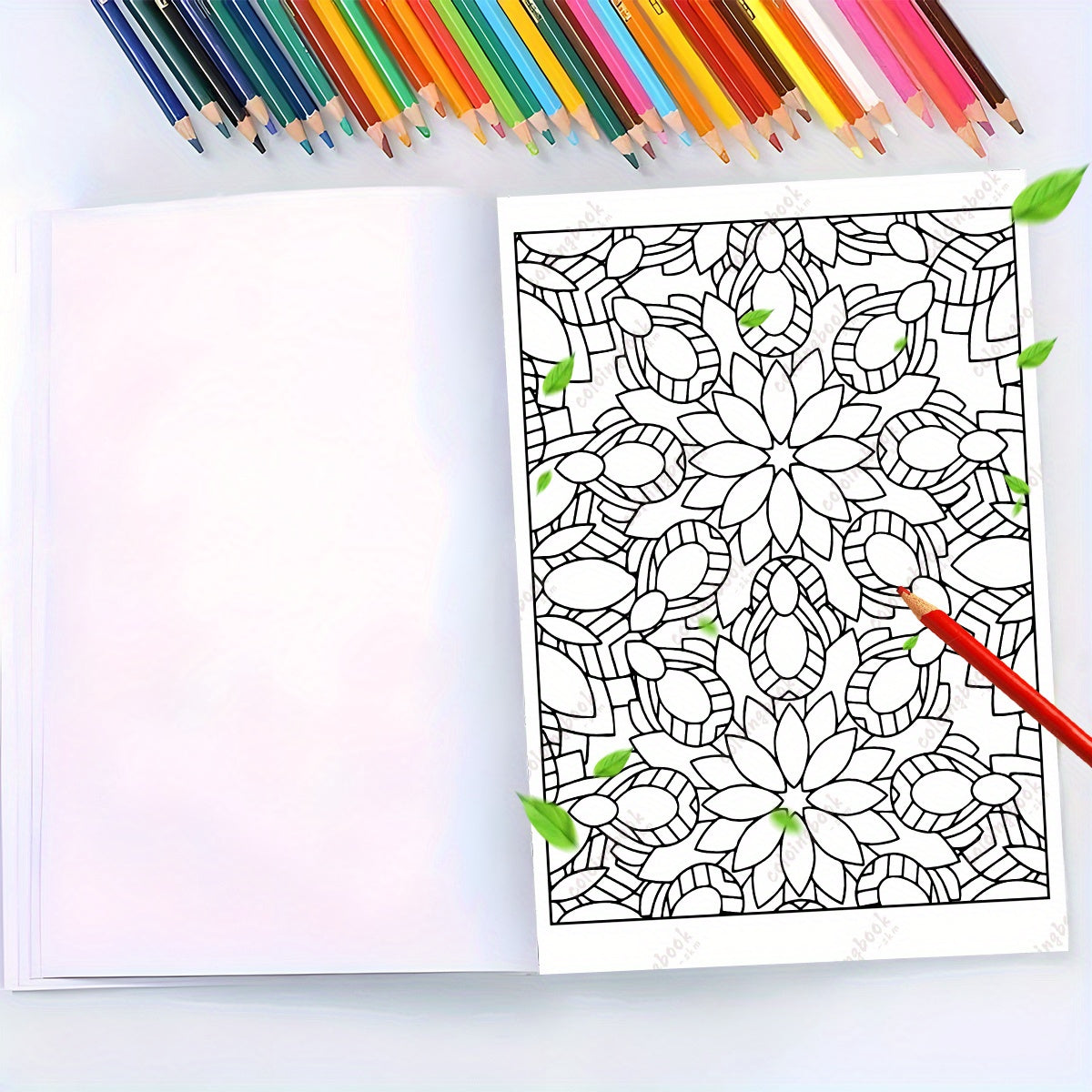 Thickened Paper 29 MINDFULNESS PATTERNS Coloring Book for Adults