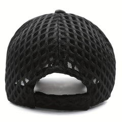 Breathable Mesh Sun Hat for Men Outdoor Baseball Cap