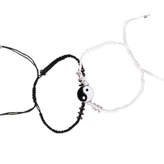 Yin Yang Taichi Adjustable Bracelet