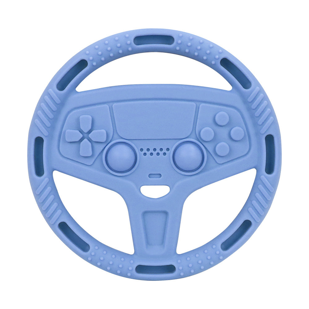 Orange Silicone Toy Steering Wheel for Boys & Girls Educational Toy