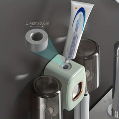 Automatic Toothpaste Squeezer with Cup & Holder