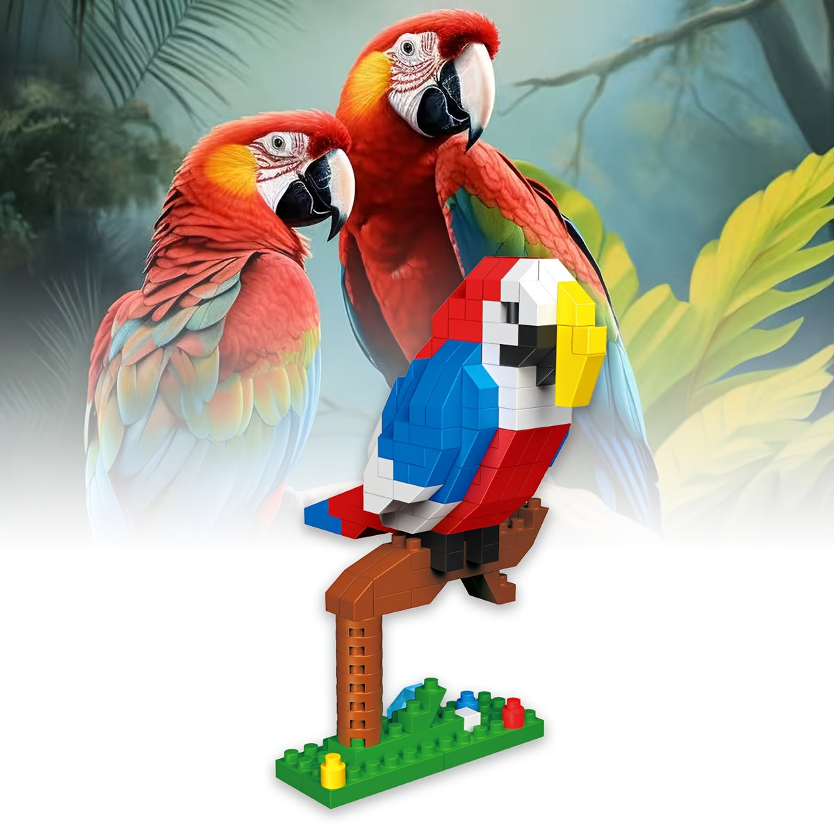 Cute Piggy Duck 3D Building Block Model Puzzle Gift