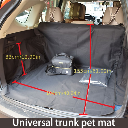 Waterproof Pet Mat for Car Trunk SUV Removable Oxford Cloth Dog Cushion