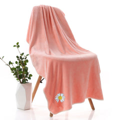 Adult Microfiber Quick Dry Bath Towel 139x68cm Strong Water Absorption