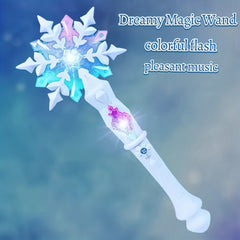 Interactive Princess Wand with Sound and Light Effects Sky Purple