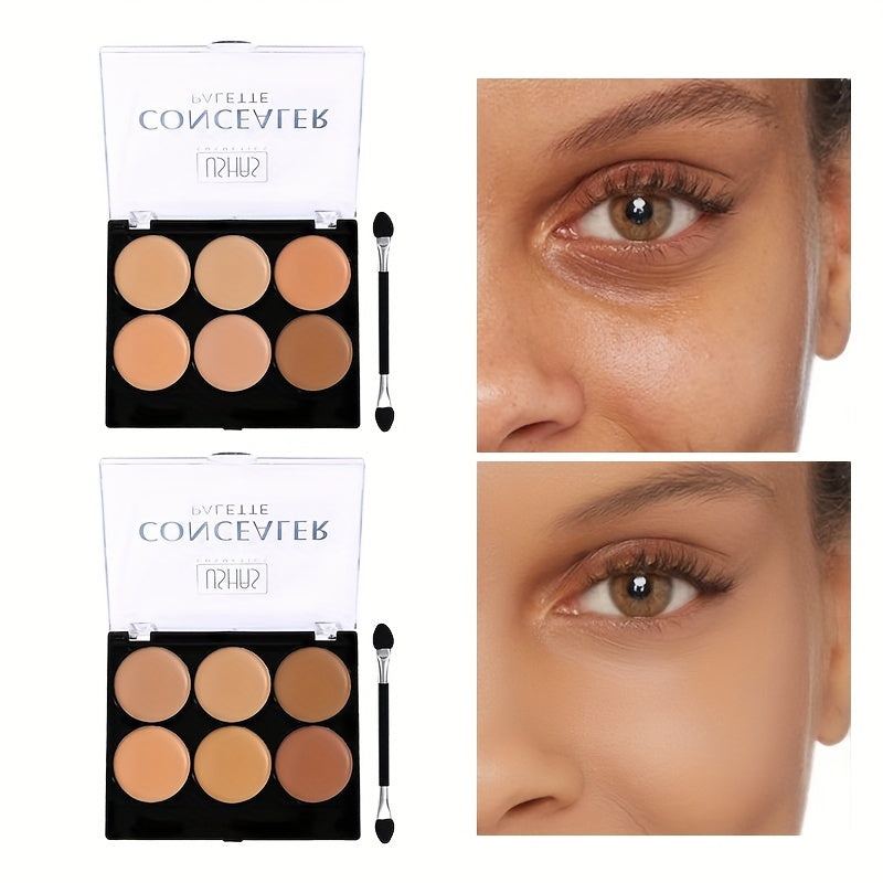 6 Color Correcting Concealer Cream Palette