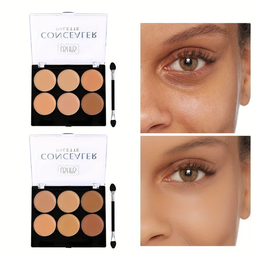 6 Color Correcting Concealer Cream Palette