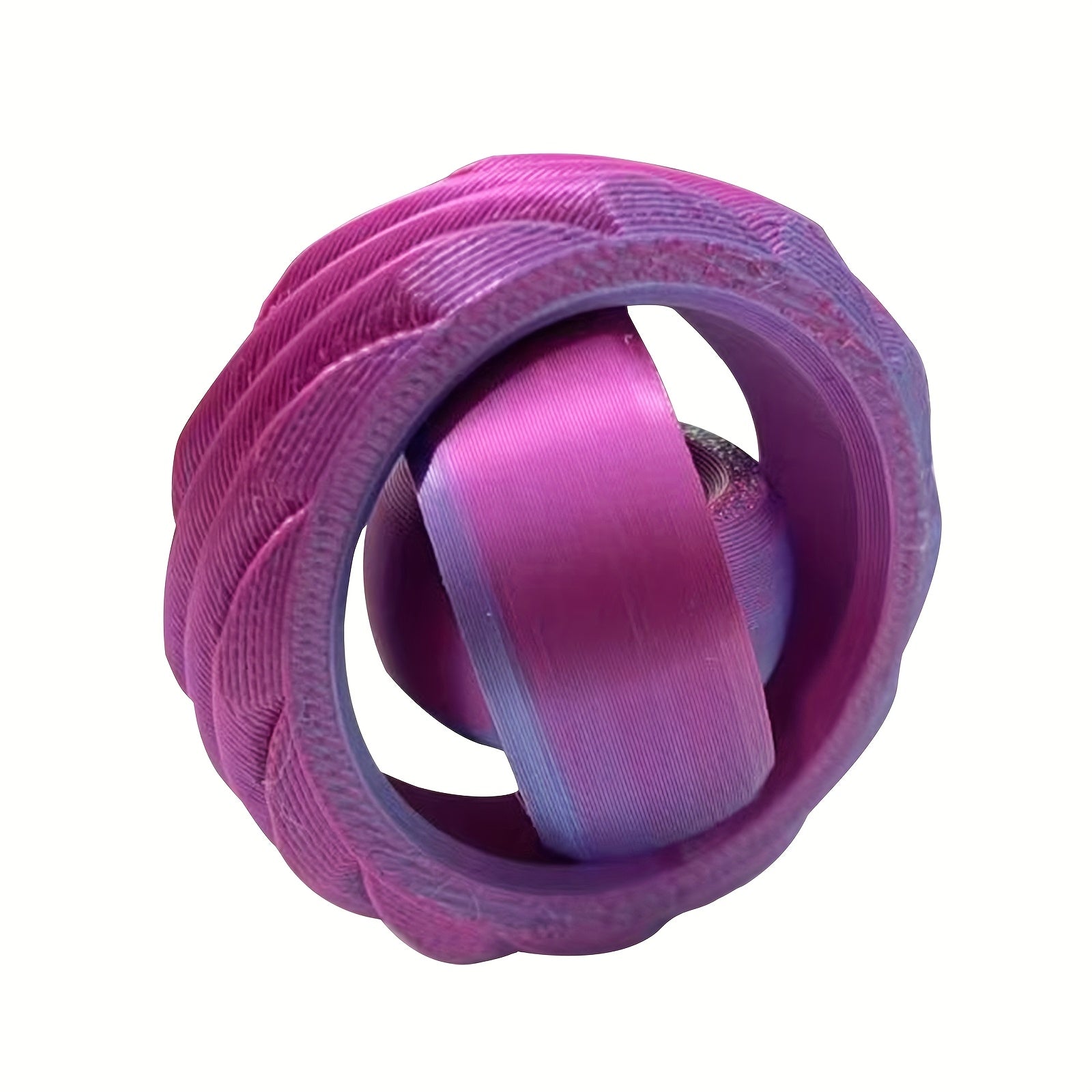 3D Printed Spinning Top Toy - Stress Reduction Tool for Desk and Home Decor