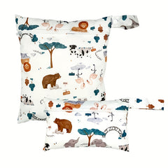 2pcs Hanging Diaper & Sanitary Napkin Storage Bags