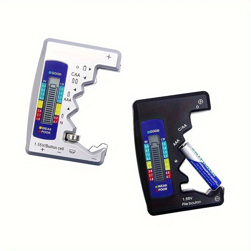 Digital Battery Tester for AAA CAA D 1 5V Button Cell Batteries