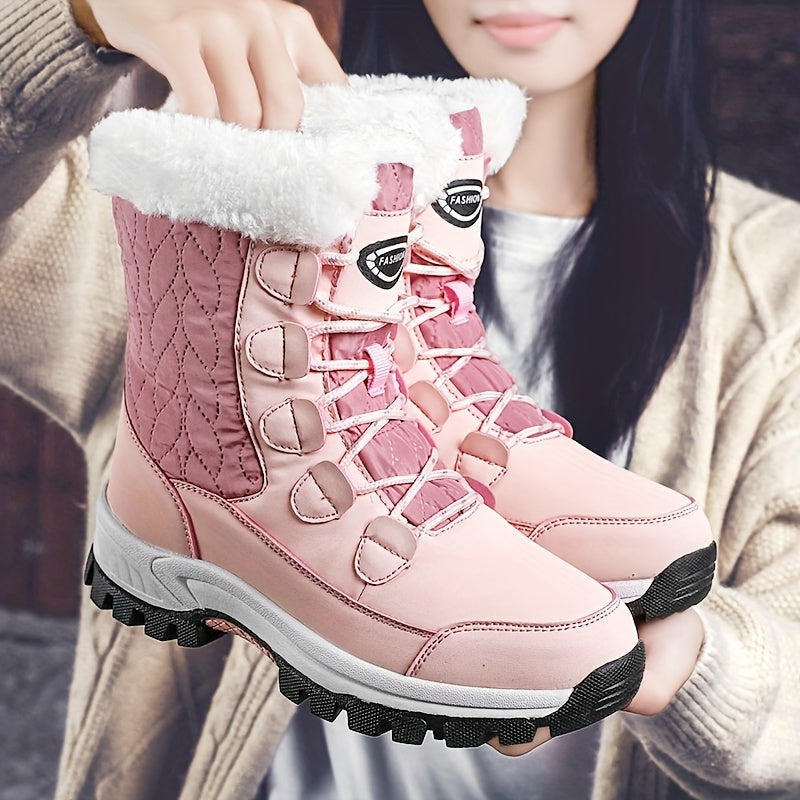 Women's Cozy Snow Boots Outdoor Winter Shoes