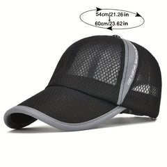 Breathable Sun Protection Solid Adjustable Dad Hat Unisex