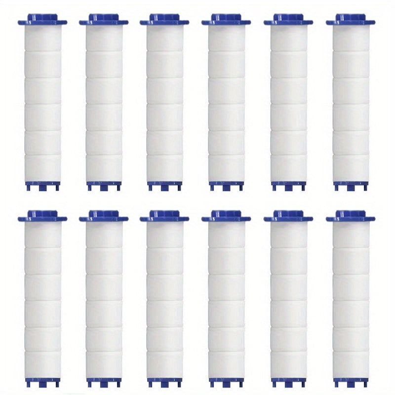 12pcs Hard Water Shower Filter for Handheld Shower Head