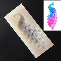 Peacock Resin Silicone Mold Animal DIY Jewelry Crafts Epoxy Resin