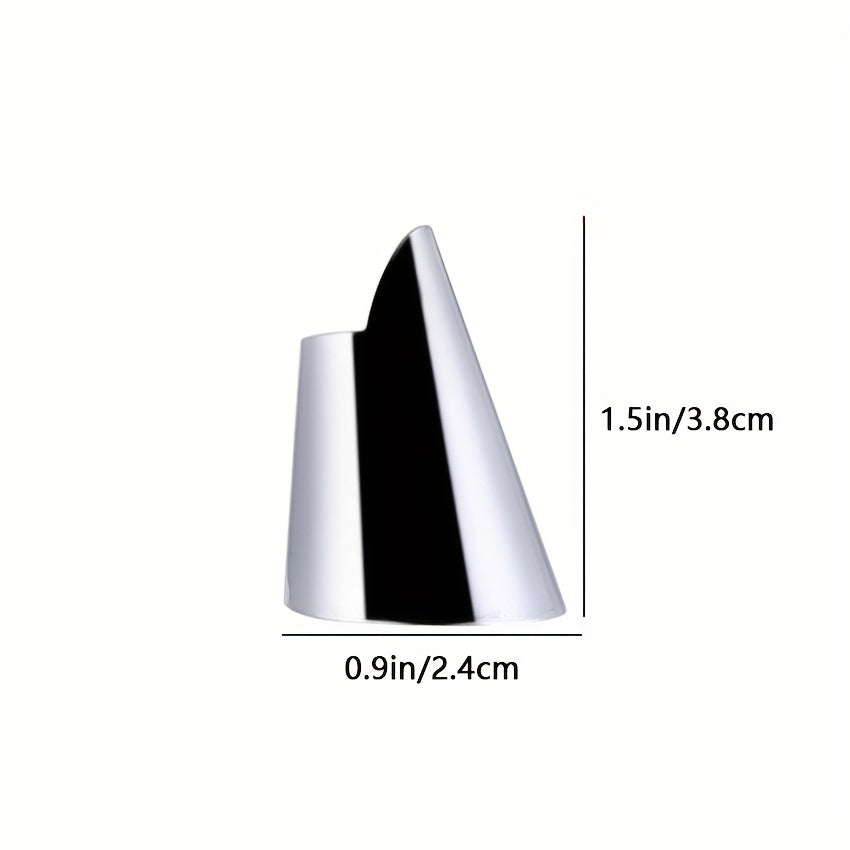 6pcs Stainless Steel Finger Guard Protector Set