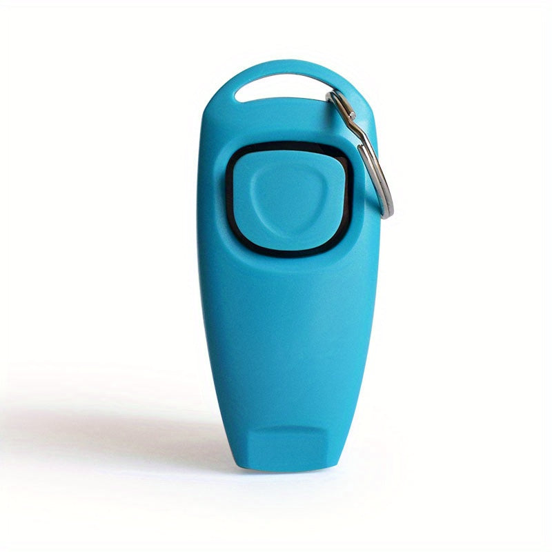 2 in 1 Dog Training Clicker & Whistle Keychain