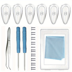 Soft Silicone Air Cushion Glasses Repair Kit Eyeglasses Nose Pad 15mm