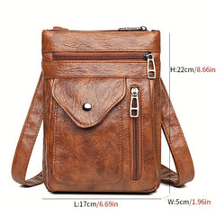Vintage Mini Mobile Phone Bag Women's Crossbody Purse Gift