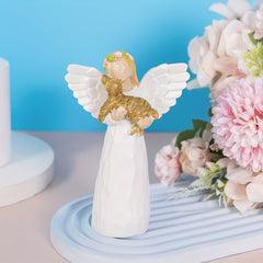 Resin Angel Statue Pet Memorial Supplies Cat Dog Souvenirs