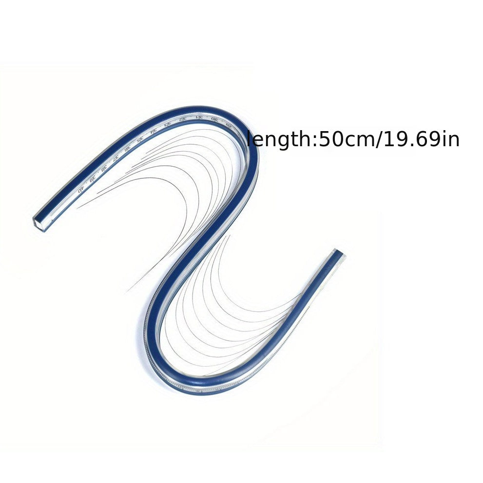 Flexible Curve Ruler for Drawing Sewing Engineering