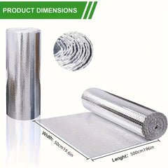 Reflective Insulation Foam Sheet Double Side Aluminum Foil Bubble Roll