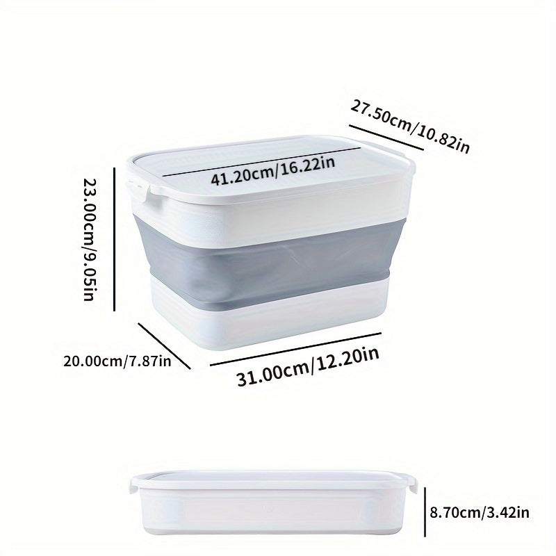 Folding Storage Box Home Car Large Plastic Household Toys Camping Storage