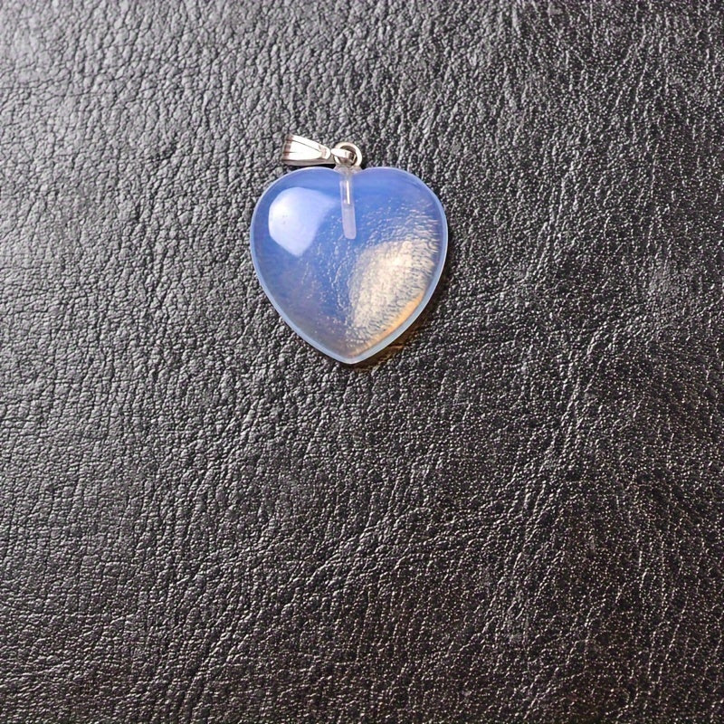 Natural Gemstones Heart Reiki Chakra Pendant