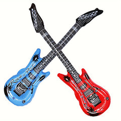 6pcs Inflatable Guitar Float for Pool Party Beach Swimming Toys