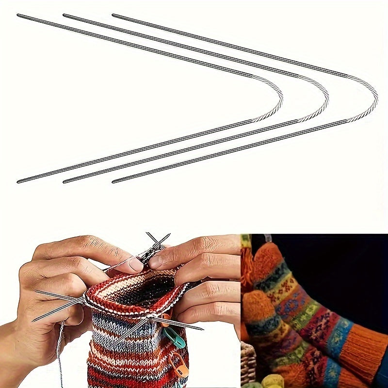 3pcs Crochet Hook Needle Set for Beginners and Experienced Knitters