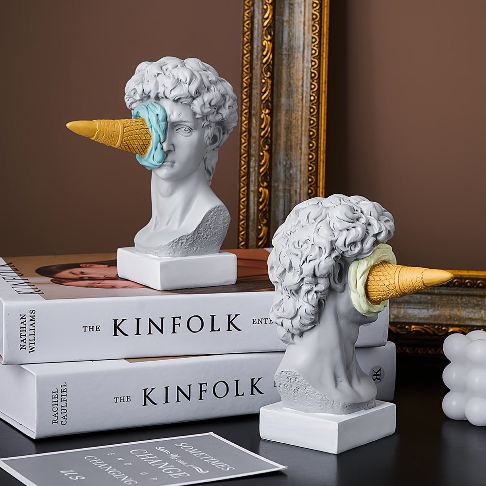 Mythology Ice Cream Statue for Home Decor
