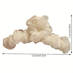 Mesh Hair Claw Headwear Women Large Hair Clip