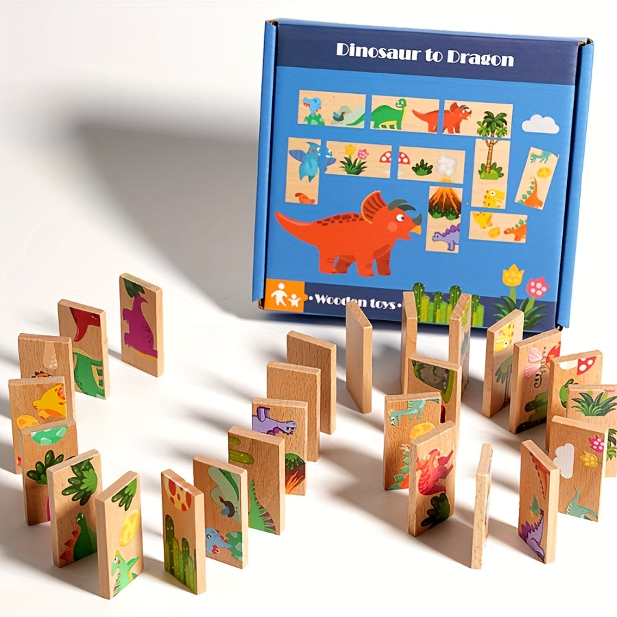 Kids' Dinosaur Puzzle Memory & Thinking Game