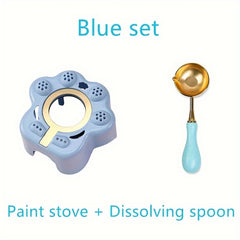 Wax Seal Stove & Spoon Kit for Christmas Cards