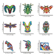Colorful Insect Brooch Pin