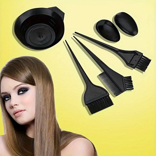 8-Piece Hair Coloring Kit for Normal Hair with Salon Dye Application Tools